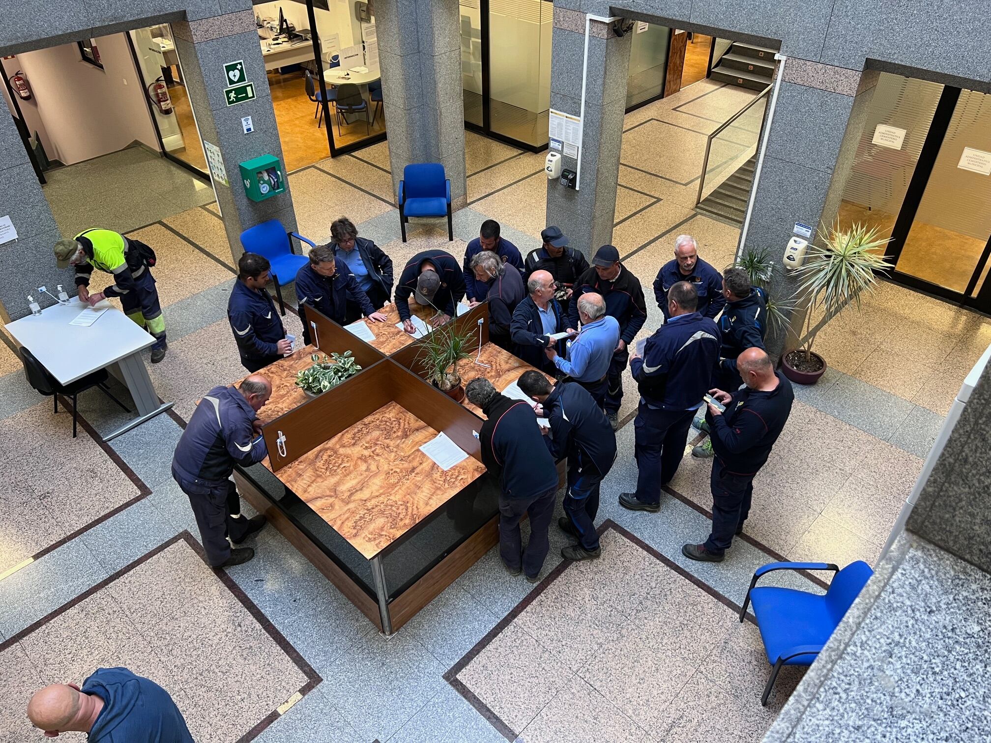Una veintena de trabajadores del Ayuntamiento denuncia su situación de &#039;subempleo&#039;