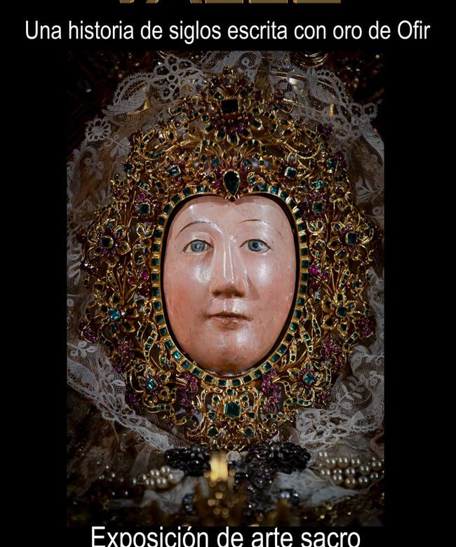 Cartel de la exposición del 25 aniversario de la coronación de la Virgen del Valle, patrona de Écija