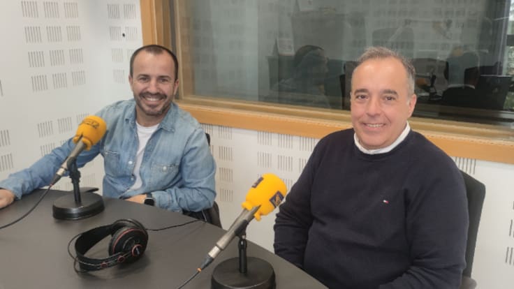 Francisco Javier Jiménez e Ignacio Buitrago, gerentes de la empresa ‘Mi aire y caldera’, hablan de las novedades en climatización de viviendas o negocios. .